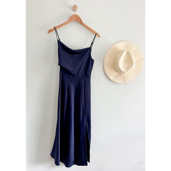 Hello Molly | Family Secret Maxi Dress | Navy | US Sz 4 - Picture 2 of 11